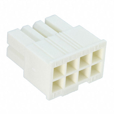1586765-8 by TE Connectivity AMP Connectors - CONNECTOR RECPT HSG 8POS 4.20MM