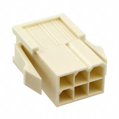 1586861-6 by TE Connectivity AMP Connectors - CONNECTOR PLUG HSG 6POS 4.20MM
