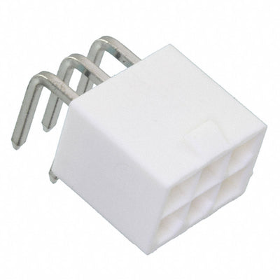 1586863-6 by TE Connectivity AMP Connectors - CONNECTOR HEADER R/A 6POS 4.2MM