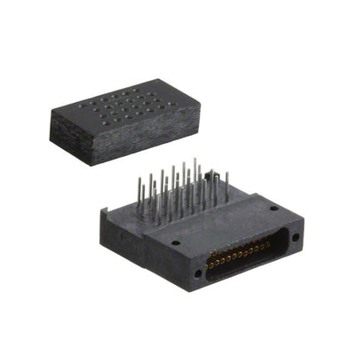 STM025M6AN by TE Connectivity Aerospace, Defense and Marine - CONNECTOR D-TYPE RCPT 25POS R/A SLDR