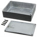 1590BBBK by Hammond Manufacturing - BOX ALUM BLACK 4.705""L X 3.701""W