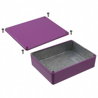 1590BBPR by Hammond Manufacturing - BOX ALUM PURP 4.705""L X 3.701""W