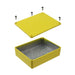 1590BBYL by Hammond Manufacturing - BOX ALUM YELLOW 4.71""L X 3.7""W
