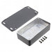 1590BFLBK by Hammond Manufacturing - BOX ALUM BLACK 4.409""L X 2.382""W