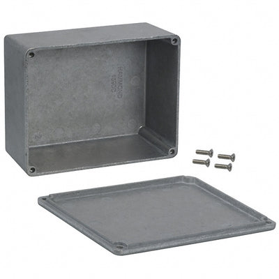 1590C by Hammond Manufacturing - BOX ALUM UNPTD 4.705""L X 3.701""W