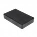 1590DDBK by Hammond Manufacturing - BOX ALUM BLACK 7.402""L X 4.724""W