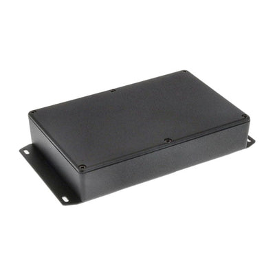 1590DDFBK by Hammond Manufacturing - BOX ALUM BLACK 7.402""L X 4.724""W