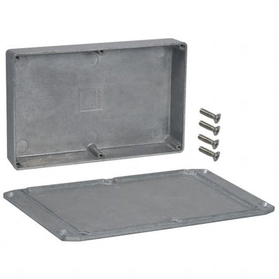 1590DDFL by Hammond Manufacturing - BOX ALUM UNPTD 7.402""L X 4.724""W