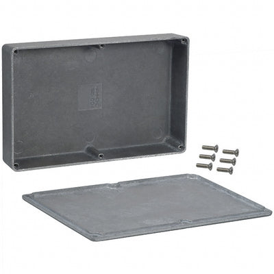 1590DD by Hammond Manufacturing - BOX ALUM UNPTD 7.402""L X 4.724""W