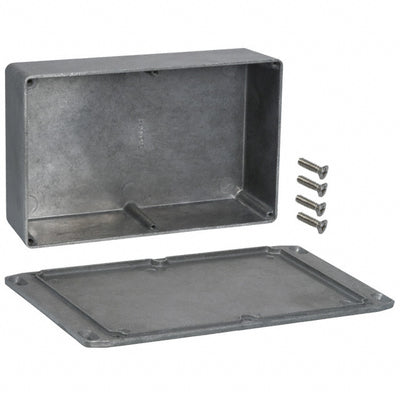 1590DFL by Hammond Manufacturing - BOX ALUM UNPTD 7.402""L X 4.724""W