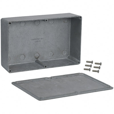1590D by Hammond Manufacturing - BOX ALUM UNPTD 7.402""L X 4.724""W