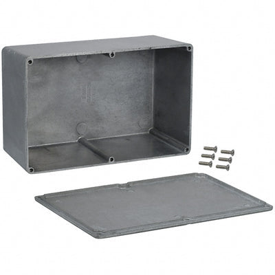 1590E by Hammond Manufacturing - BOX ALUM UNPTD 7.402""L X 4.724""W