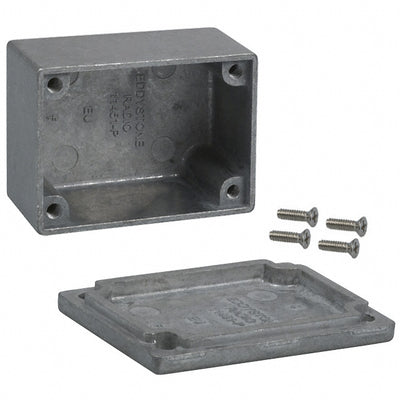1590H by Hammond Manufacturing - BOX ALUM UNPTD 2.067""L X 1.496""W