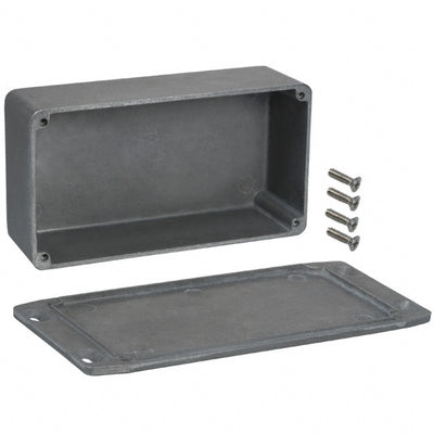 1590P1FL by Hammond Manufacturing - BOX ALUM UNPTD 6.024""L X 3.268""W