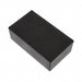 1590R1BK by Hammond Manufacturing - BOX ALUM BLACK 7.559""L X 4.380""W