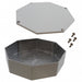 1590STPCLG by Hammond Manufacturing - BOX ALUM GRAY 5.23""L X 5.23""W