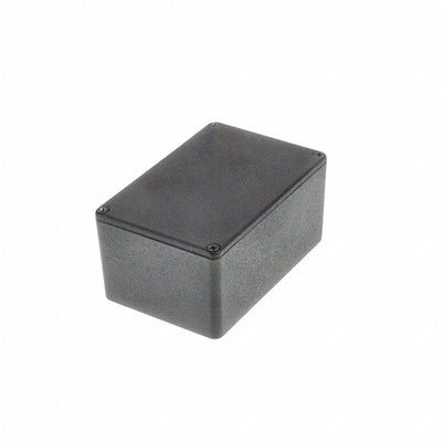 1590TBK by Hammond Manufacturing - BOX ALUM BLACK 4.744""L X 3.150""W