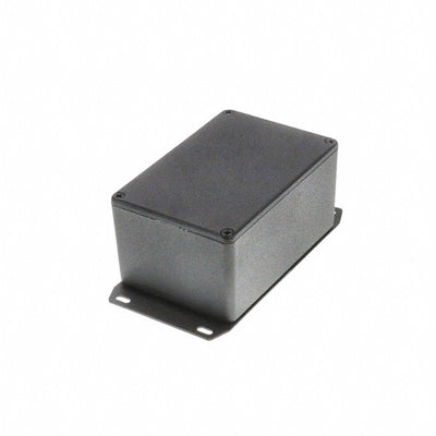 1590TFBK by Hammond Manufacturing - BOX ALUM BLACK 4.744""L X 3.150""W