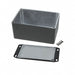 1590TFLBK by Hammond Manufacturing - BOX ALUM BLACK 4.744""L X 3.150""W