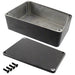 1590TRPBBK by Hammond Manufacturing - BOX ALUM BLACK 4.409""L X 3.109""W