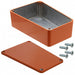 1590TRPBOR by Hammond Manufacturing - BOX ALUM ORANGE 4.41""L X 3.11""W