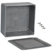 1590UFL by Hammond Manufacturing - BOX ALUM UNPTD 4.724""L X 4.724""W