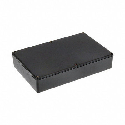 1590WDDBK by Hammond Manufacturing - BOX ALUM BLACK 7.402""L X 4.724""W
