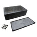 1590WDEBK by Hammond Manufacturing - BOX ALUM BLACK 7.882""L X 4.732""W
