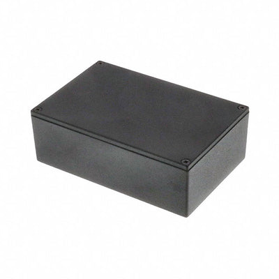 1590WJBK by Hammond Manufacturing - BOX ALUM BLACK 5.709""L X 3.740""W