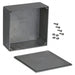 1590WKK by Hammond Manufacturing - BOX ALUM UNPTD 4.902""L X 4.902""W