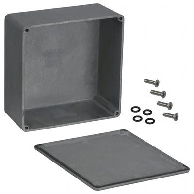 1590WU by Hammond Manufacturing - BOX ALUM UNPTD 4.724""L X 4.724""W