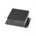 1590YFBK by Hammond Manufacturing - BOX ALUM BLACK 3.622""L X 3.622""W