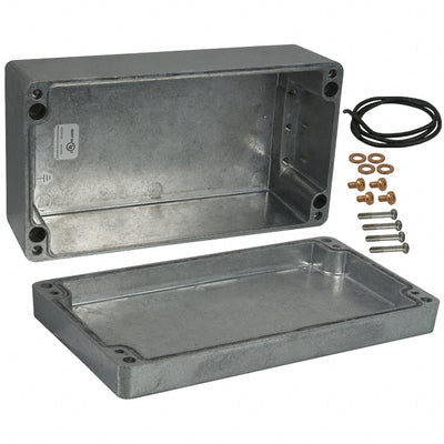 1590Z150 by Hammond Manufacturing - BOX ALUM UNPTD 8.691""L X 4.744""W