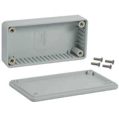1591AGY by Hammond Manufacturing - BOX ABS GRAY 3.937""L X 1.969""W