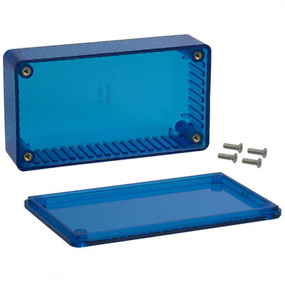 1591BTBU by Hammond Manufacturing - BOX PLAS BLUE 4.409""L X 2.441""W
