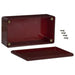 1591CTRD by Hammond Manufacturing - BOX PLAS RED 4.724""L X 2.559""W