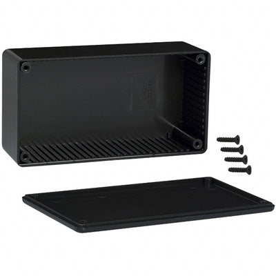 1591DSBK by Hammond Manufacturing - BOX PLAS BLK 5.906""L X 3.150""W