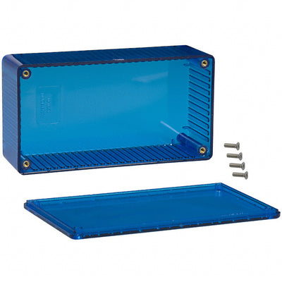 1591DTBU by Hammond Manufacturing - BOX PLAS BLUE 5.906""L X 3.15""W