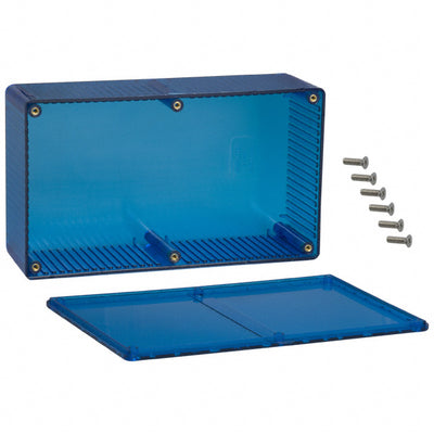 1591ETBU by Hammond Manufacturing - BOX PLAS BLUE 7.480""L X 4.331""W
