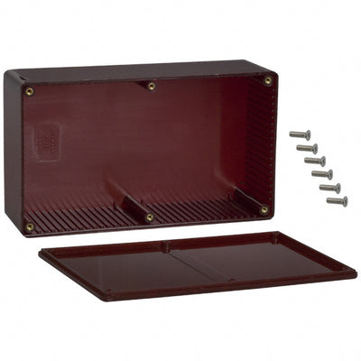1591ETRD by Hammond Manufacturing - BOX PLAS RED 7.480""L X 4.331""W