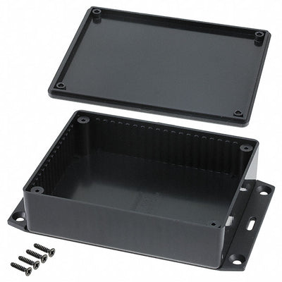 1591GF2SBK by Hammond Manufacturing - BOX PLAS BLK 4.735""L X 3.685""W
