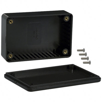 1591MBK by Hammond Manufacturing - BOX ABS BLACK 3.339""L X 2.205""W