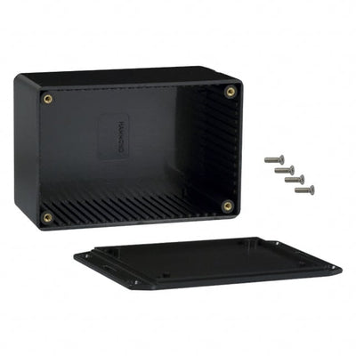 1591TFLBK by Hammond Manufacturing - BOX ABS BLACK 4.724""L X 3.157""W