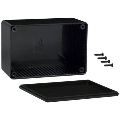 1591TSBK by Hammond Manufacturing - BOX PLAS BLK 4.724""L X 3.157""W
