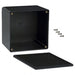 1591VBK by Hammond Manufacturing - BOX ABS BLACK 4.724""L X 4.724""W