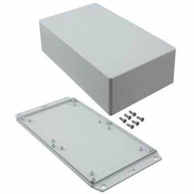 1591XXEFLGY by Hammond Manufacturing - BOX ABS GRAY 7.615""L X 4.465""W
