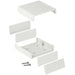 1593KGY by Hammond Manufacturing - BOX ABS GRAY 2.647""L X 2.607""W