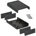 1593LBK by Hammond Manufacturing - BOX ABS BLACK 3.631""L X 2.607""W