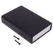 1593NALBK by Hammond Manufacturing - BOX ABS BLACK 4.380""L X 2.950""W