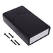 1593QALBK by Hammond Manufacturing - BOX ABS BLACK 4.410""L X 2.620""W